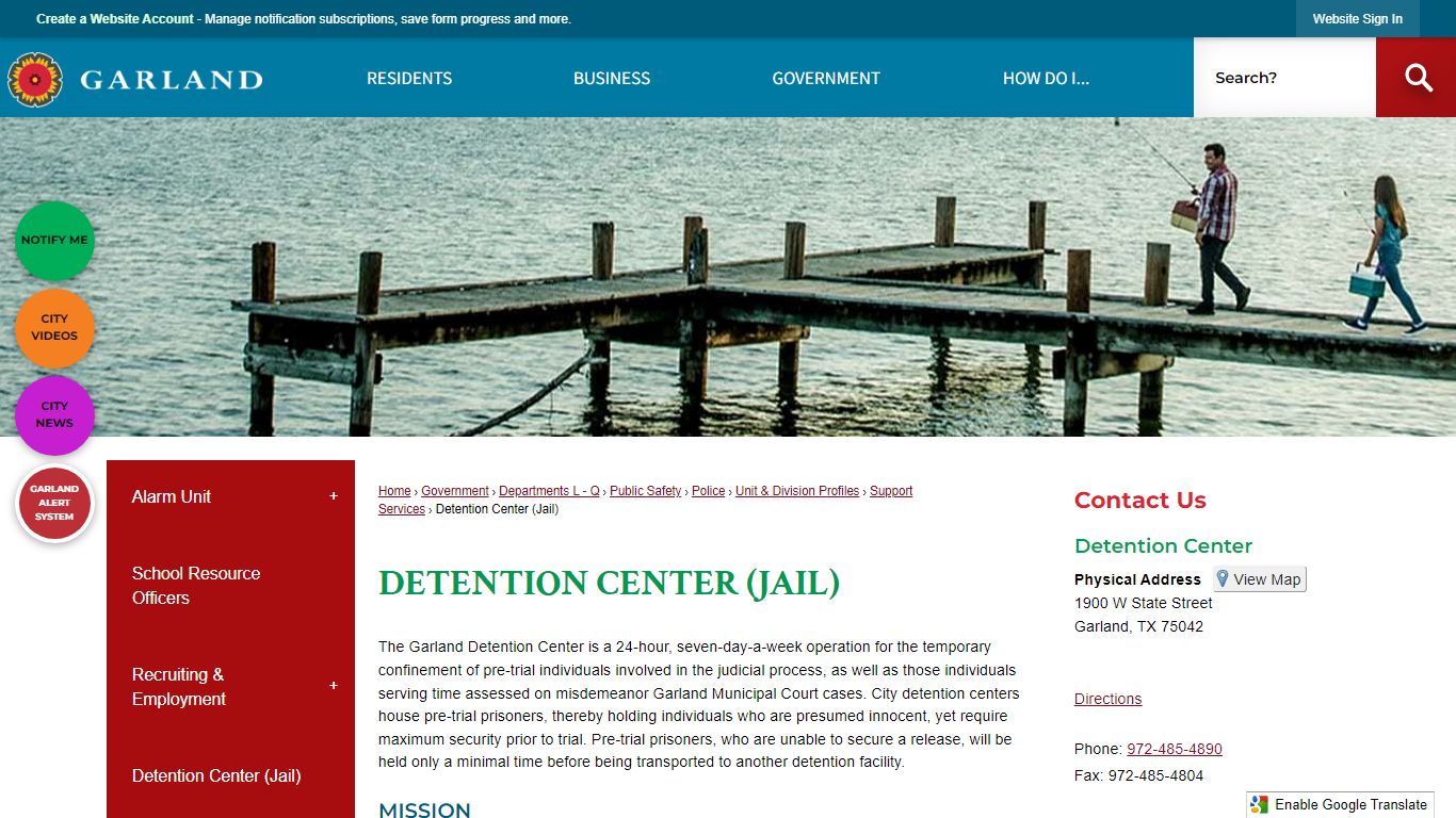 Detention Center (Jail) | Garland, TX
